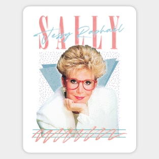 Sally Jessy Raphael / Vintage Look 90s Style Design Sticker